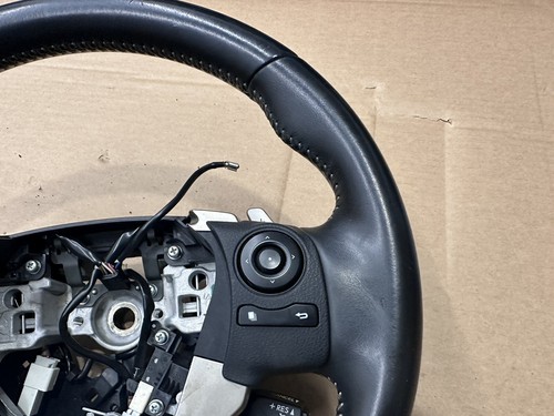 2014 - 2016 LEXUS IS250 IS350 STEERING WHEEL MULTIFUNCTION SHIFT PADDLE OEM - Picture 6 of 15