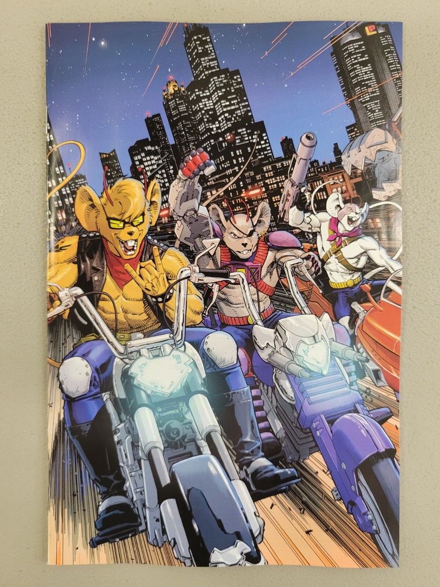 Biker Mice From Mars #1 1:10 2024 Oni Lionforge | eBay
