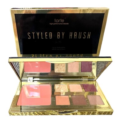 Tarte Styled by Hrush Eye & Cheek Palette Limited Edition NEW In Box Flaw