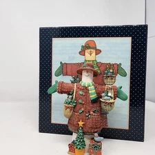 Lang and Wise Snowman "Red Cap and Coat" w/Box Classic Santa, Sue Dreamer 1st Ed