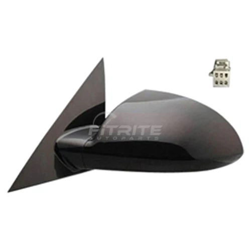 Left Side Power Mirror Textured Black Paintable For 2006-2016 Chevrolet Impala