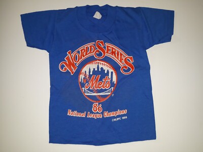 Vintage MLB New York Mets 1986 World Series National