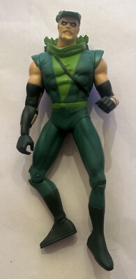 DC Direct Action Figure Green Arrow 2000 Hard Traveling Heroes Loose