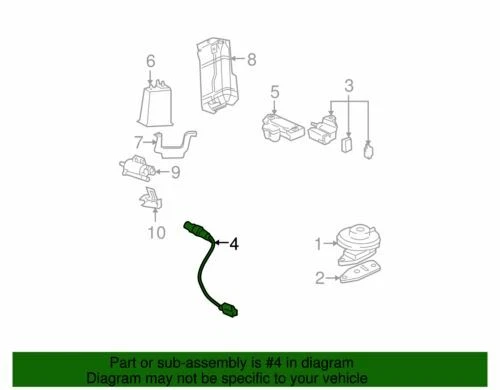 Подлинный датчик кислорода GM 1990-2001 Chevrolet Pontiac GMC Sunfire S10 SL 24576791 - Изображение 2 из 2