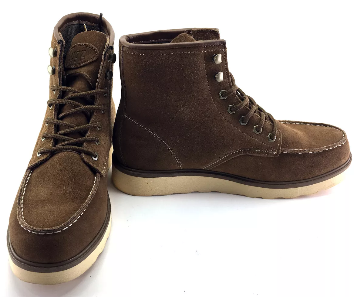 Lugz Boots Prospect Suede Hi Brown Shoes Size 10 eBay