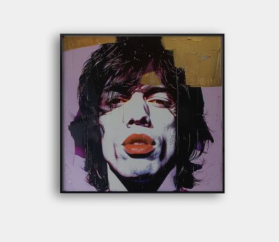 Mick Jagger Framed 24x24 Giclée Art Print Ltd 1/25 Signed COA Rombley V40