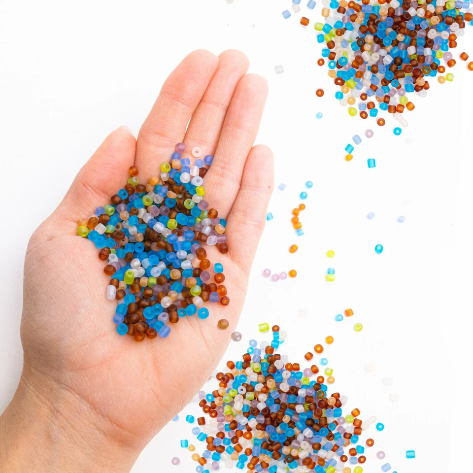 1600 piezas 6/0 cuentas de semillas de vidrio checo para hacer joyas adultos, kit de cuentas esmeriladas Foto 4 de 4