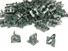 100 Pc Metal Fastener Clip 1/2 X 1/2" Vehicle Car Retainer Mould Trim USA Termax