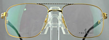 New Philippe Charriol PC75089 C03 Shiny Gold/Silver Frame Demo Lens Eyeglasses