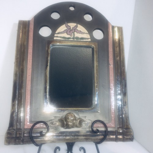 MARC SIJAN MODERN ART WALL SCULPTURE Art Deco Cherub Angel MIRROR - 第 1/10 張圖片