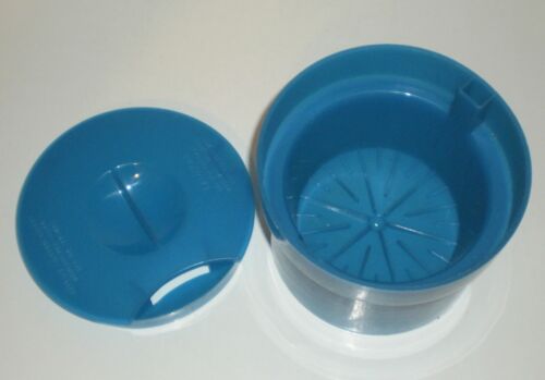 2 Quart Mr Coffee Iced Tea Pot Maker TM1 Replacement Brew Basket & Lid - Blue