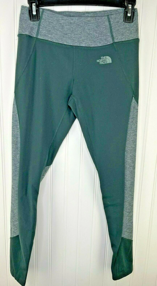 North Face Flash Dry XD Yoga Green Leggings Women s Small S Active Run