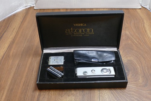 Vintage Yashica Atoron Ultra Miniature Camera Spy Film Japan - As Is