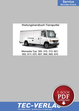 PDF Mercedes Transporter T1/T2 (ab 1979) Wartungshandbuch