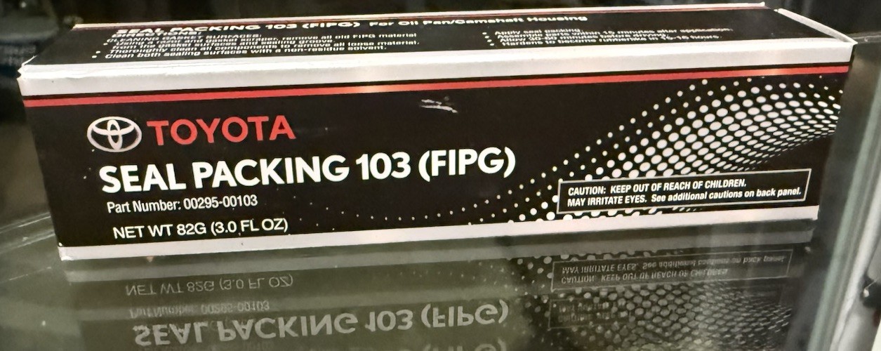 Toyota Seal Packing 103 FIPG 00295-00103 OEM Oil Pan Sealant NEW