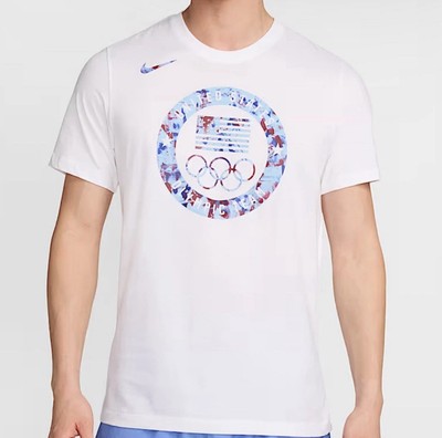 NIKE USA Olympic Team Men's shirt, FN0862-100, Size-Medium, NWT, Retail $35.