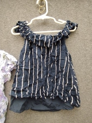 Assorted Brands 4-Pack Girls Blouse + Dress + T-Shirt + Shorts Sz 5-7 - Picture 4 of 11