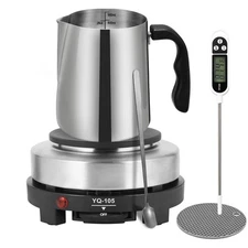 SAEUYVB Candle Making kit with Hot Plate,Candle Making Supplies,Candle Making...