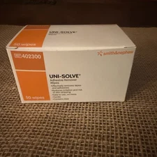 Uni Solve Smith & Nephew Adhesive Remover Wipes, 50 Each 402300