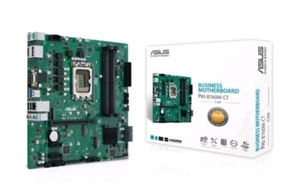 ASUS Pro B760M CT CSM Motherboard for Intel 12th 13th Gen Core LGA 1700