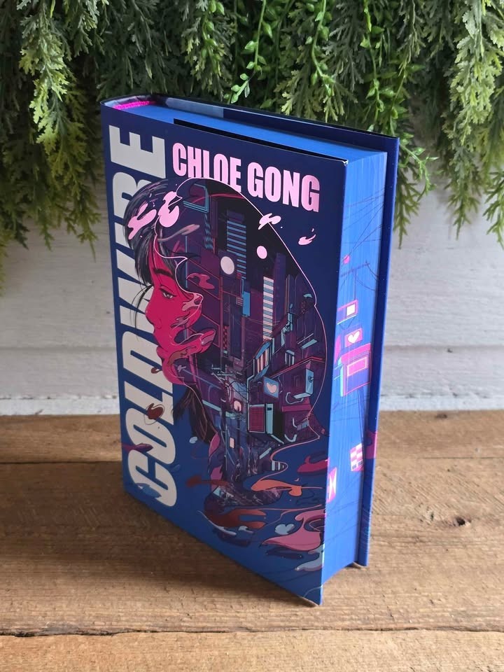 Fairyloot Coldwire by Chloe Gong Sprayed Edge Hardcover Foiled