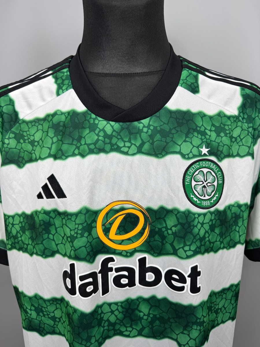 CELTIC 2023 2024 HOME SHIRT FOOTBALL SOCCER JERSEY ADIDAS HY3343