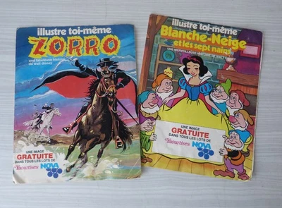 #Prime# Yaourtises Nova / Walt Disney / Collertors d'images Zorro, Blanche-Neige - Photo 1/4