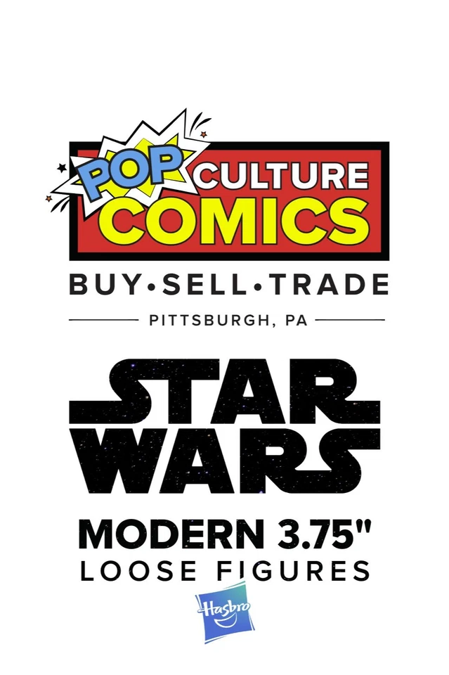 Modern Star Wars 3.75 Loose Action Figures! $3 Starts 20 Sec Auctions!