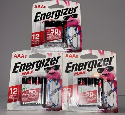 ENERGIZER MAX AAA BATTERIES 24 COUNT EXP 12/2035