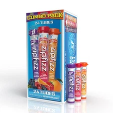 Zipfizz Energy Drink Mix, Electrolyte Hydration Powder with B12 and Multi Vit...