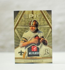 2024 Panini Spectra Gold Vinyl Epic Legends Archie Manning NFL Players Patch 1/1