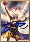 1996-97 NBA Hoops Gary Payton Signed/Auto Card #188 Seattle Sonics SWAU Cert