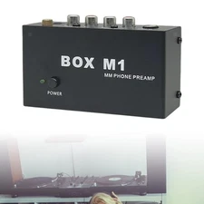 Box M1 Phono Preamplifier Portable Amplifier for Vinyl