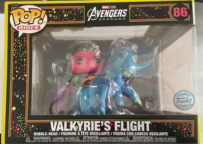 Funko POP! Marvel Valkyrie's Flight #86 Black Light Avengers Endgame Exlusive
