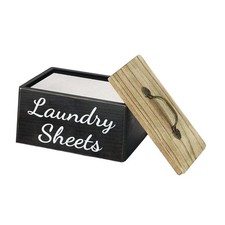 Laundry Pods Container for Laundry Room Stylish Rustic Accessories Decor Dryer