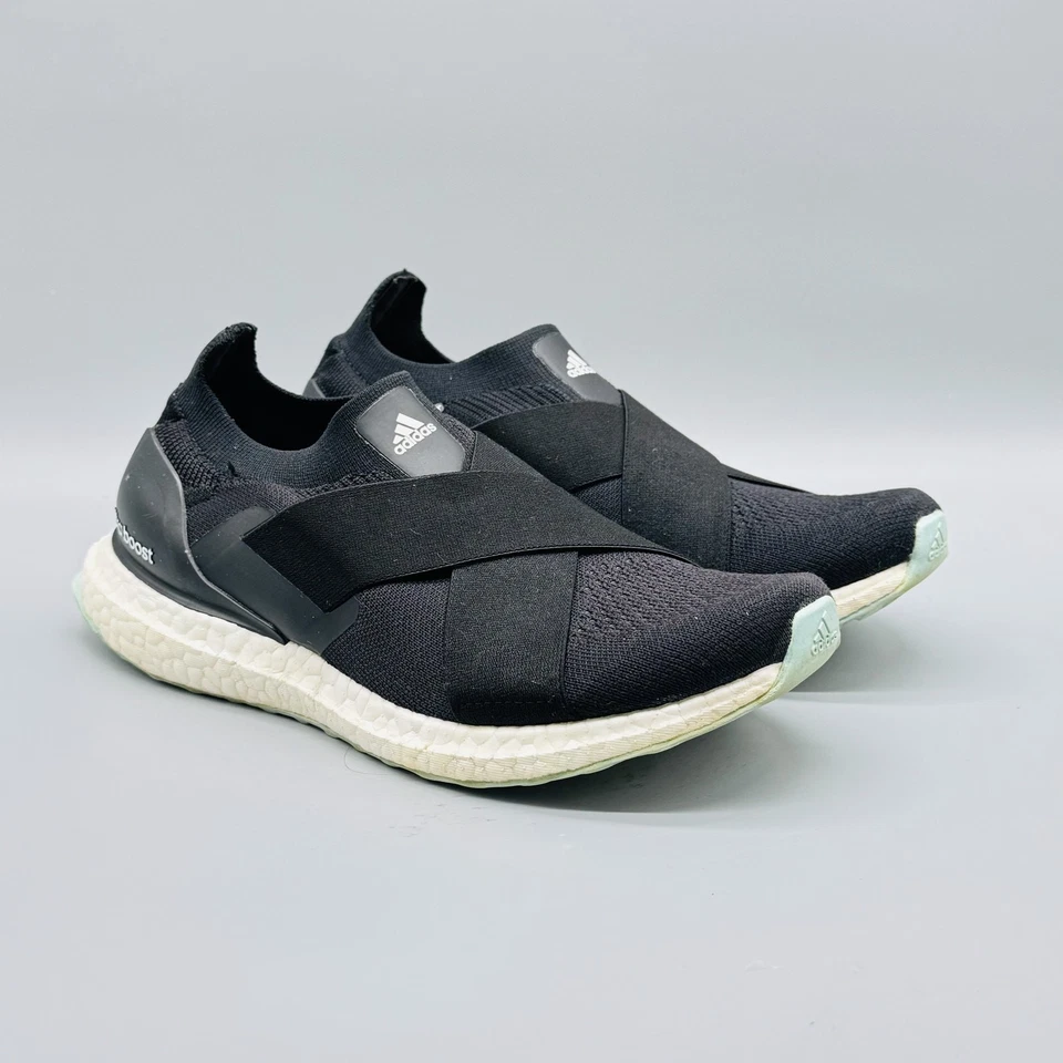 Adidas Ultra Boost Shoes Womens 6 Black Running Slip On Laceless Sneakers - Image 2 of 4