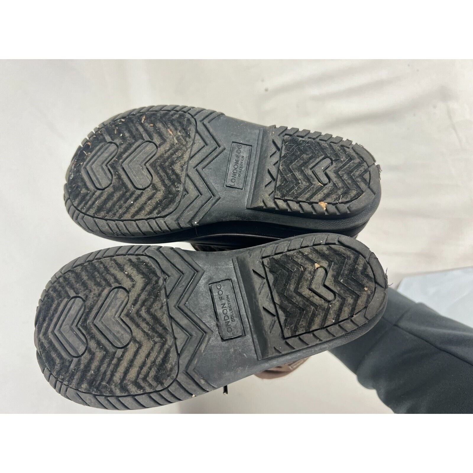 London Fog Kids Boys Cheshire Brown Water Resistant Duck Snow Boots 63K300 Sz 11