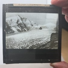 Glass Magic Lantern Slide Grosglockener Austria's Highest Mountain(82)