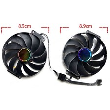 2 fans/Set For ASUS RTX4060 4060ti 4070 DUAL OC Graphics Card Cooling Fan