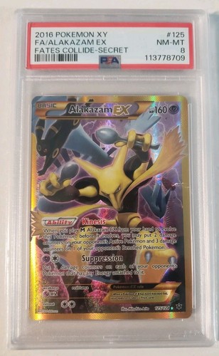Alakazam-EX graded PSA 8 for sale on eBay