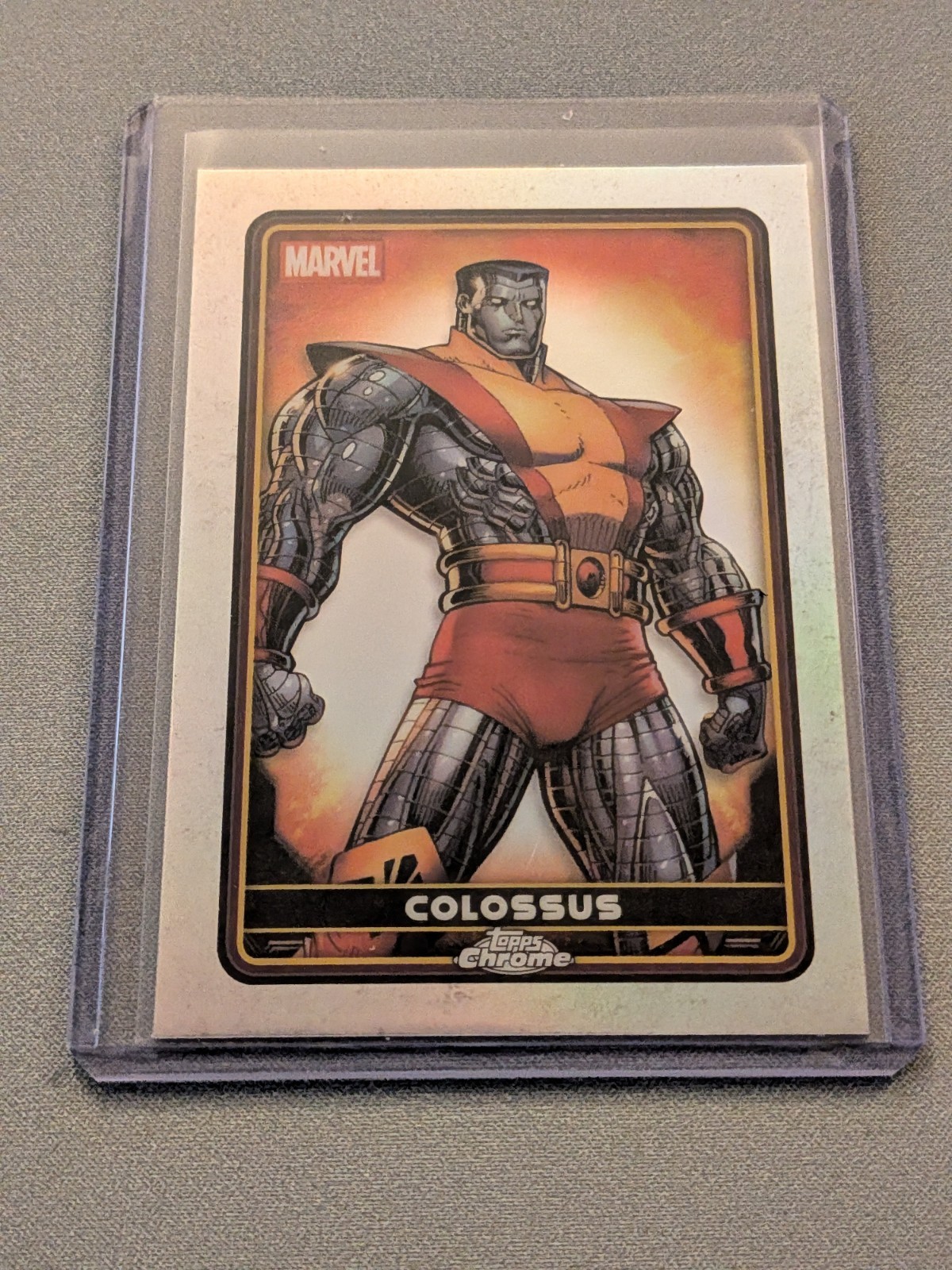 2025 Topps Chrome Deadpool Colossus #6 Refractor 