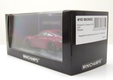 Porsche 911 992 Carrera 4 GTS Rubystar 1:43 MINICHAMPS 410063002