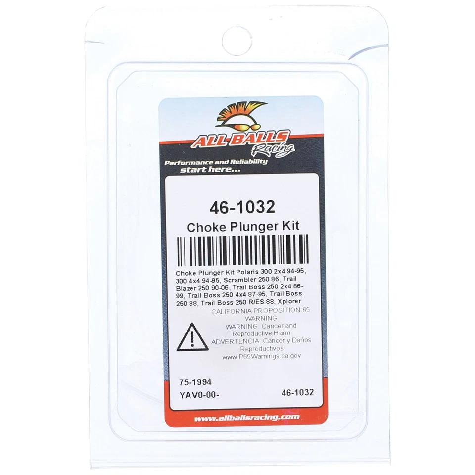 Kit de émbolo obturador de todas las bolas (46-1032) para Polaris Trail Boss 250 R/ES 88 Foto 4 de 4