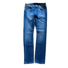 Civilianaire Selvage Denim Stretch Skinny Jeans Womens 26 Blue Medium Wash Slim