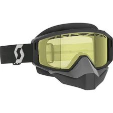 Primal Snow Cross Goggles - Black/White - Dual Lens - Yellow 278606-1007029