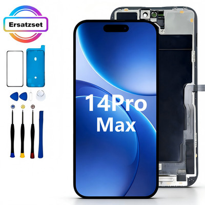 Display Set für iPhone 14 Pro Max OLED LCD Bildschirm Reparatur 3D TouchScreen