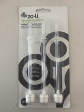 New Zo-Li Zoli Bot Replacement Straw 3 pack Silages Weighted Straws