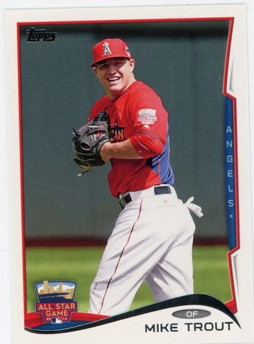 2014 Topps Update Mike Trout #54 Angels