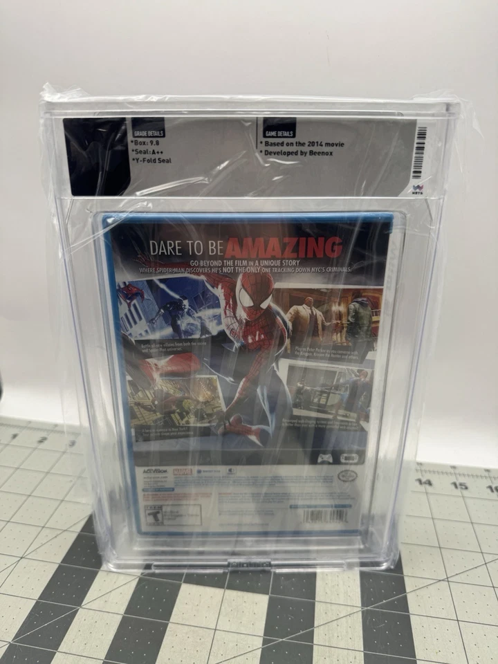The Amazing Spiderman 2 - Wii U Video Game - Factory Sealed Graded WATA 9.8 A++ - Image 2 of 2