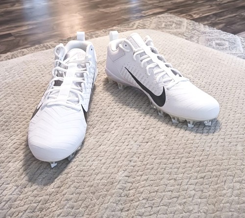 Nike Football Cleats Alpha Menace Pro 2 Low White Size 15 New CV6477-100 - Picture 2 of 7